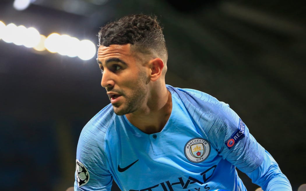 Riyad Mahrez of Manchester City.