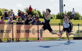 Tommy Te Puni has eclipised the NZ 200m record today at the International Track Meet in Christchurch, running 20.35s