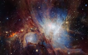 This image of the Orion Nebula star-formation region was obtained from multiple exposures using the HAWK-I infrared camera on ESO’s Very Large Telescope in Chile. This is the deepest view ever of this region and reveals more very faint planetary-mass objects than expected.