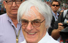 The Formula One boss Bernie Ecclestone.