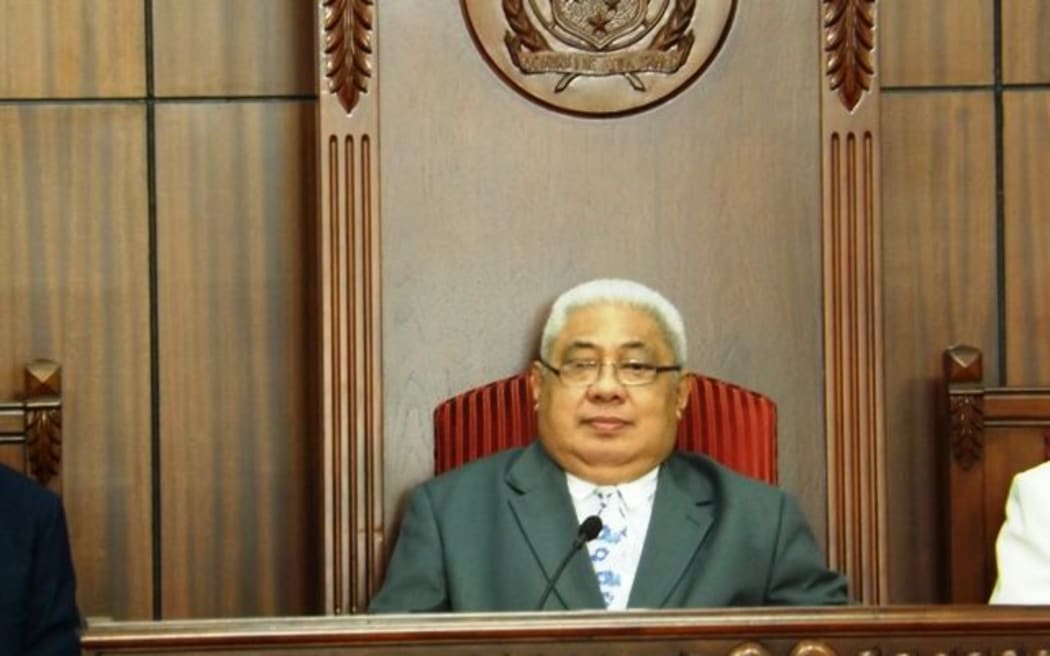 Samoa’s Chief Justice, Patu Falefatu Sapolu
