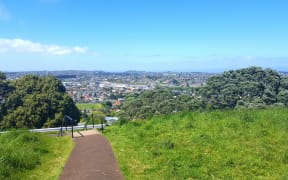 The view from Mount Albert.