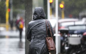 Wet weather in Wellington.