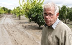 Pakowhai Road resident Rayner Croad returned to his property on Friday to find it under a layer of mud and silt following Cyclone Gabrielle.