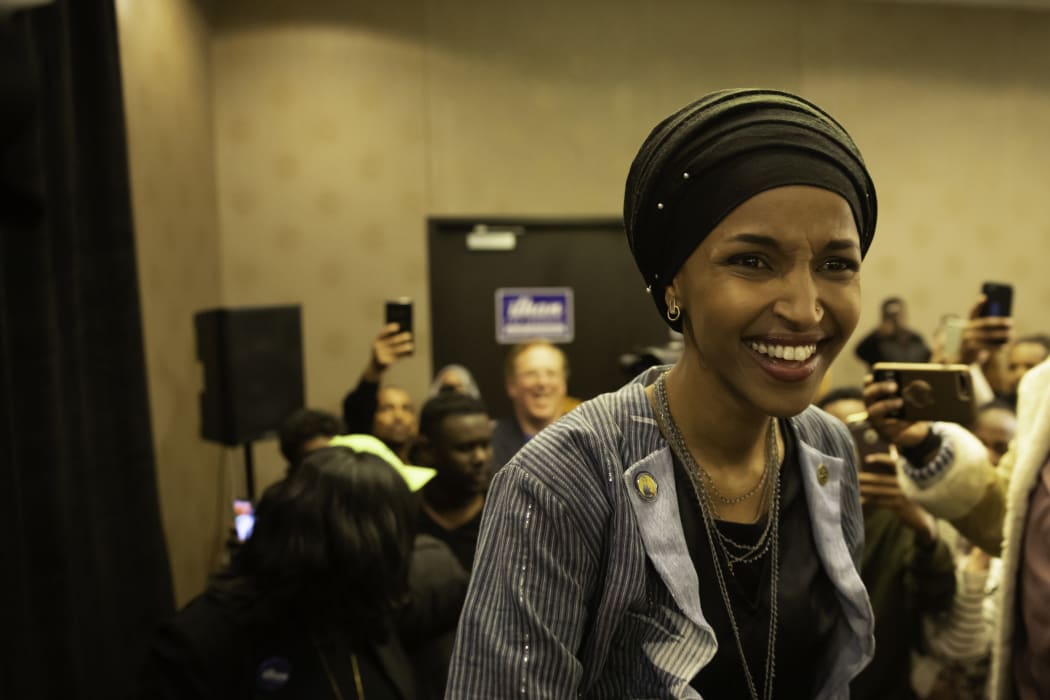 Ilhan Omar, newly elected to the US House of Representatives on the Democratic ticket.