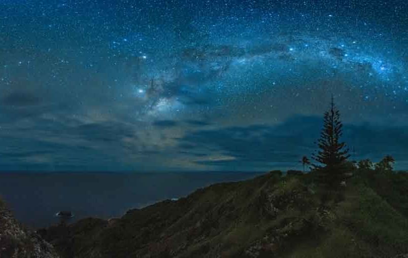 Pitcairn Island night sky