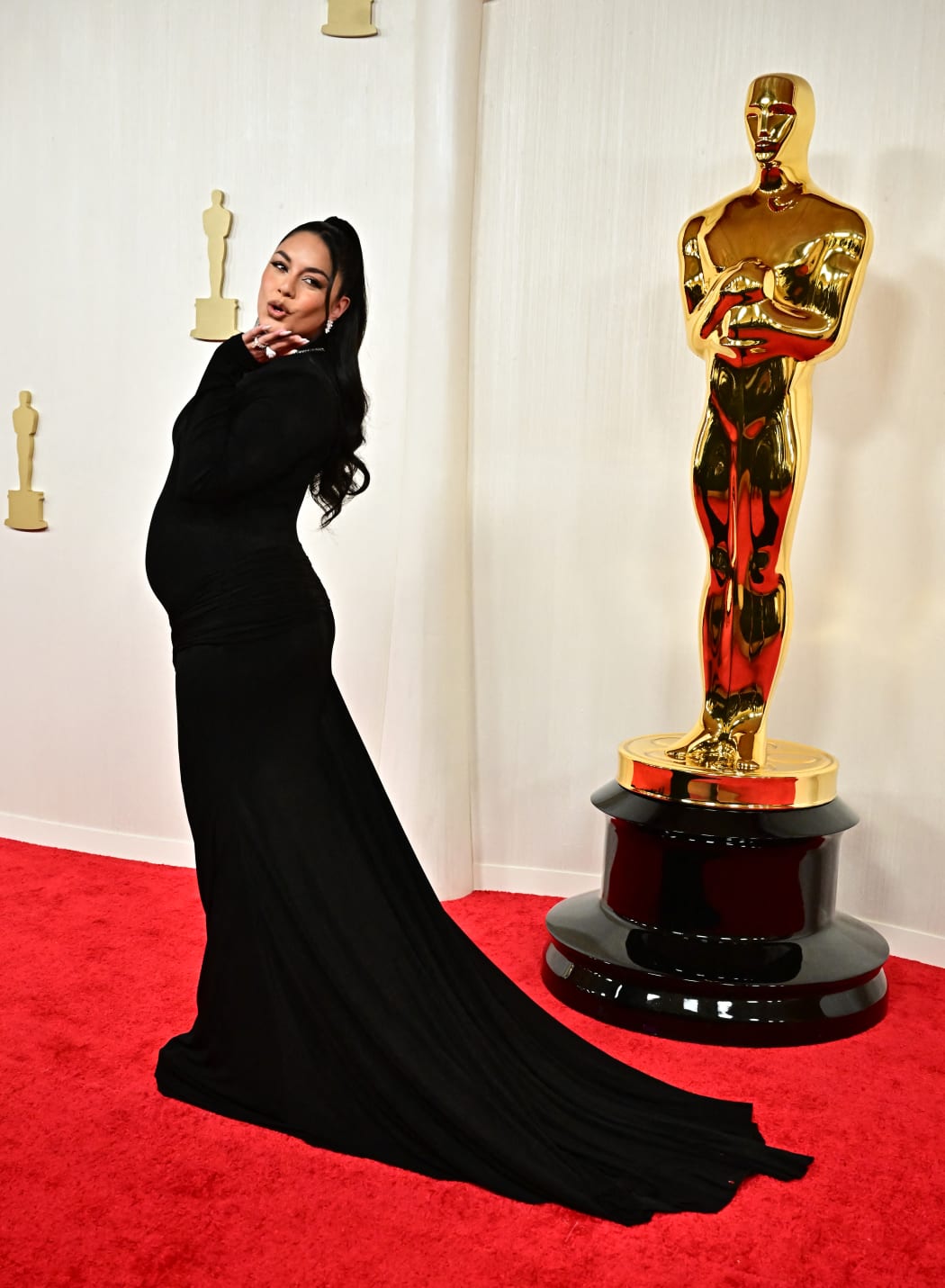 US actress Vanessa Hudgens attends the 96th Annual Academy Awards at the Dolby Theatre in Hollywood, California on March 10, 2024. (Photo by Frederic J. Brown / AFP)