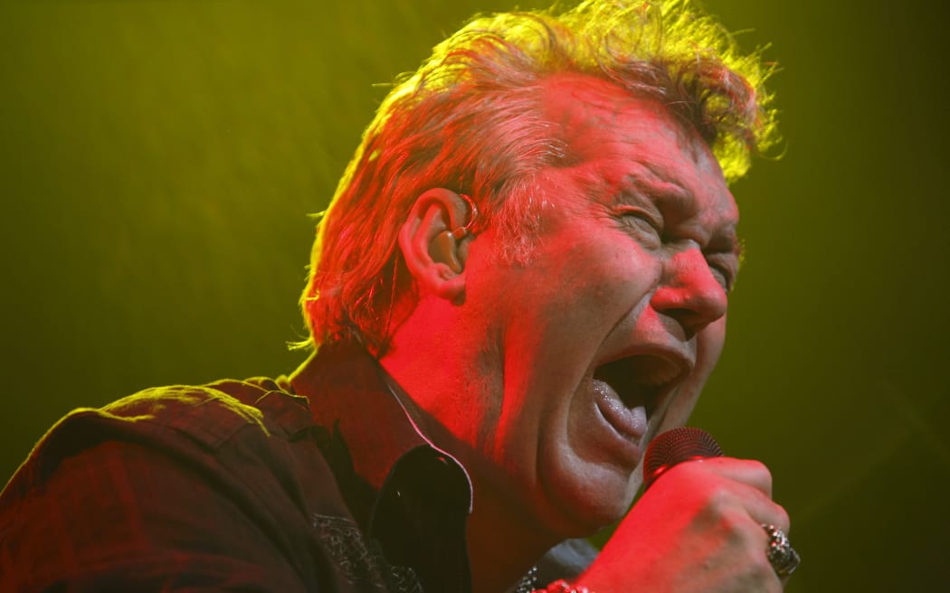 Jimmy Barnes performs on stage at the Enmore Theatre in Sydney in 2009.