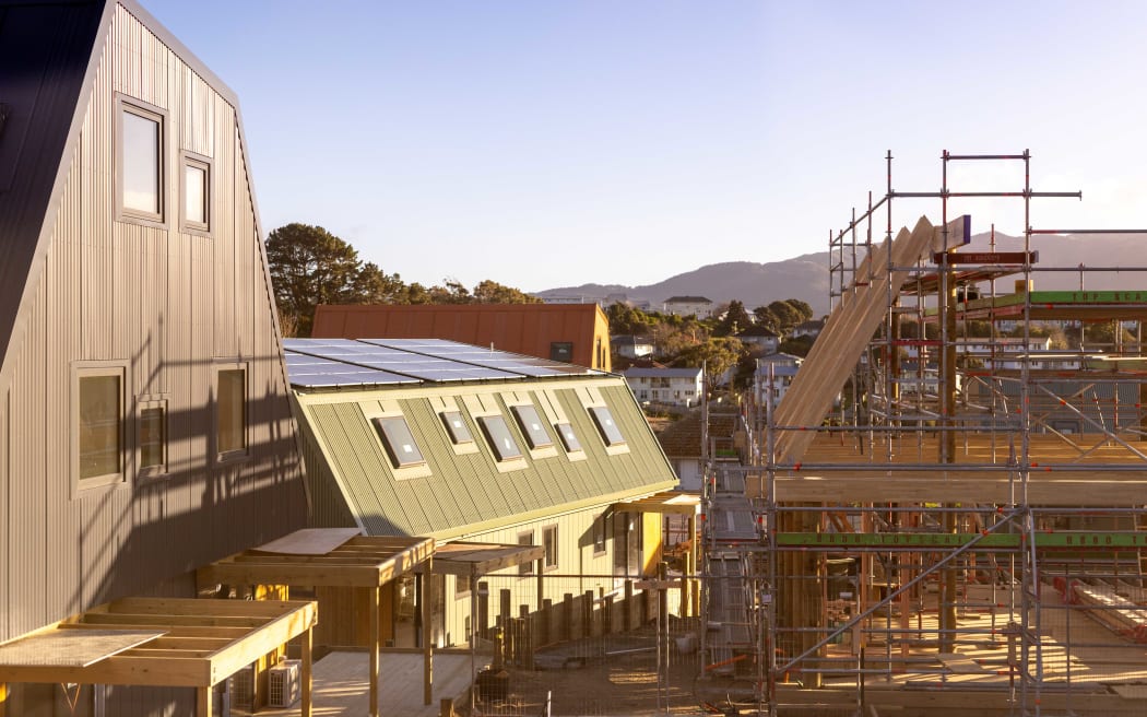 Our Whare Our Fale Stage 1 build in progress 2025.