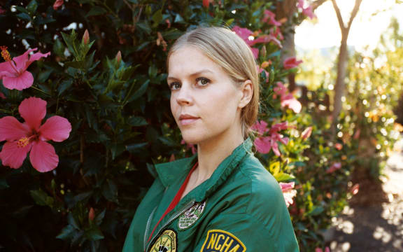 A head and shoulders shot of Morgan Leary