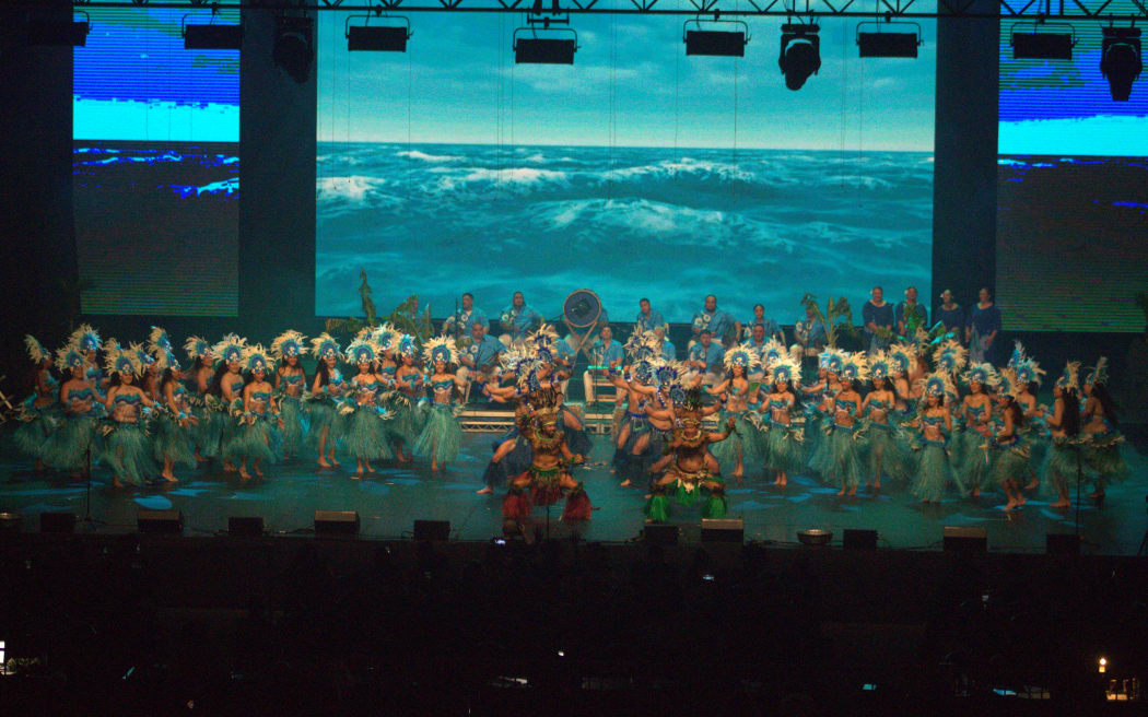 Thousands of performers making up ten teams have been preparing for months on end, culminating in two days of energetic performances.