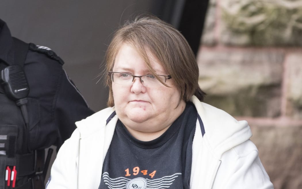 Elizabeth Tracey Mae Wettlaufer, a nurse accused in the murder of 8 elderly patients in Southern Ontario leaves the courthouse in Woodstock, Ontario, Canada October 25, 2016.