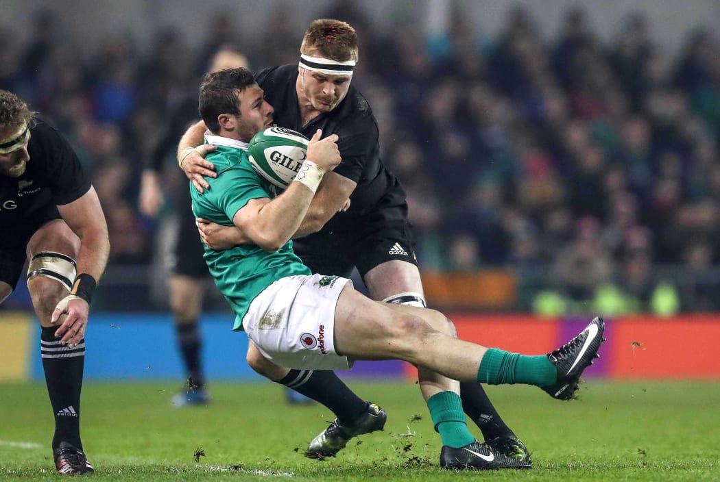 Sam Cane's tackle on Ireland's Robbie Henshaw has been cited.