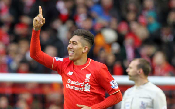 Liverpool football player Roberto Firmino