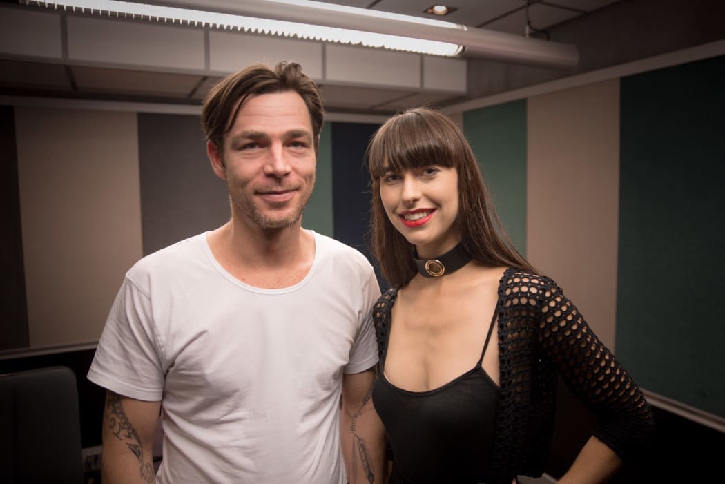 RNZ's Alex Behan and Kimbra