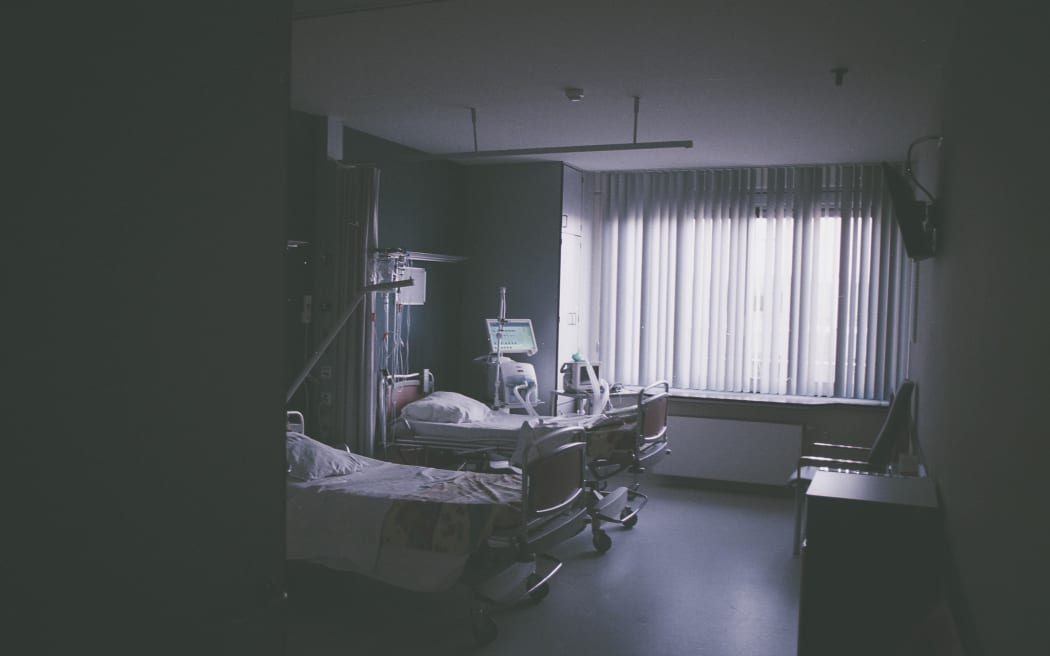 Hospital beds. Hospital. Patients. generic