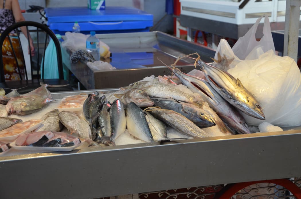 Tahiti fish market