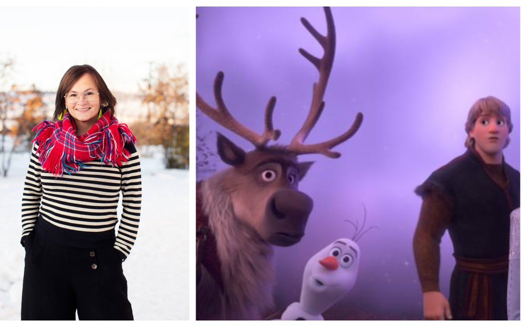 Anne-Lajla Utsi / Still from the movie "Frozen"