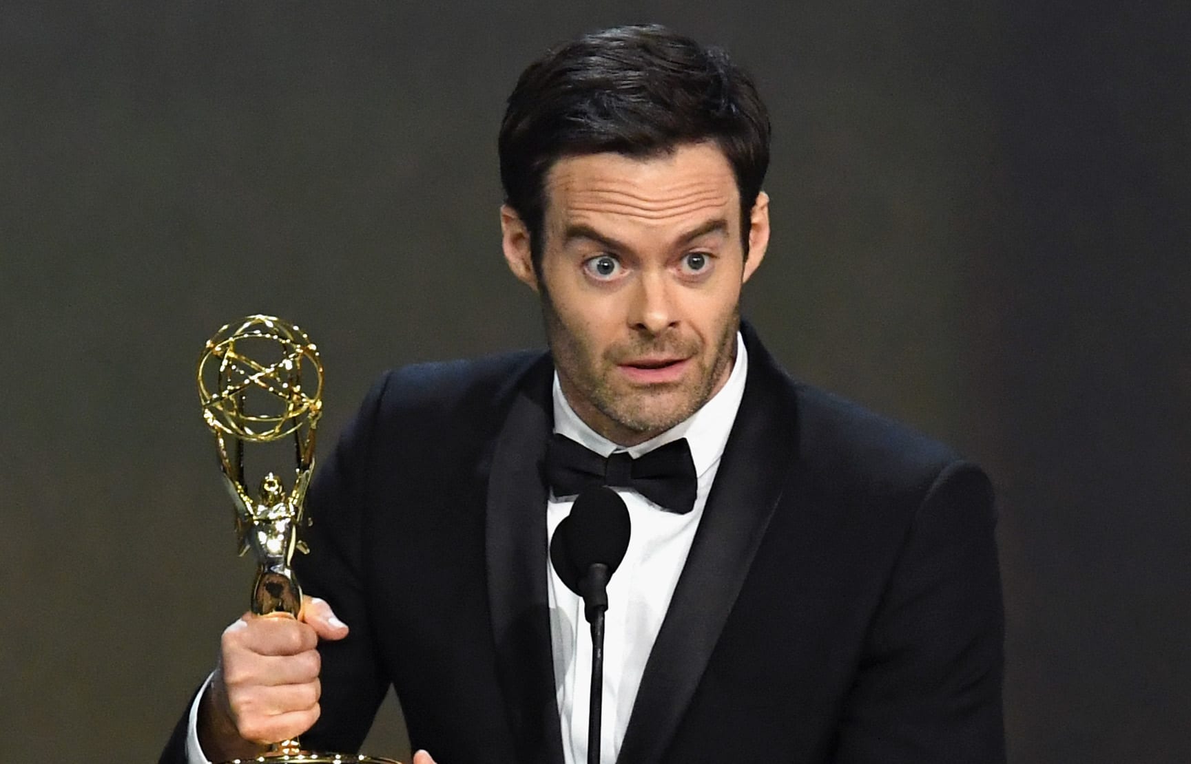 Bill Hader wins the Emmy for Outstanding Lead Actor in a Comedy Series award for 'Barry' .