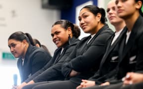 Chryss Viliko, Tanya Kalounivale, Veisinia Mahutariki-Fakalelu, Jorja Miller and Braxton Sorenson McGee