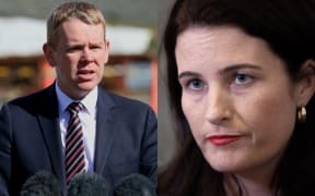 Chris Hipkins and Nicola Willis.