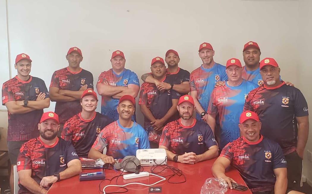 Ikale Tahi Coach Toutai Kefu and his staff prepare for team arrival and Tonga Camp July 2023.