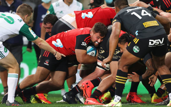 Shilo Klein playing for the Crusaders.
