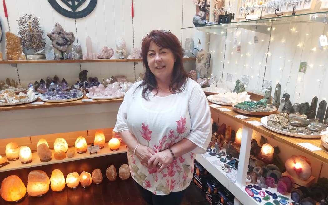 Crystal Cura owner Davina Hore says she got tired of staff being unable to find parks and having to walk for miles at busy times, so she leased a council car park.
