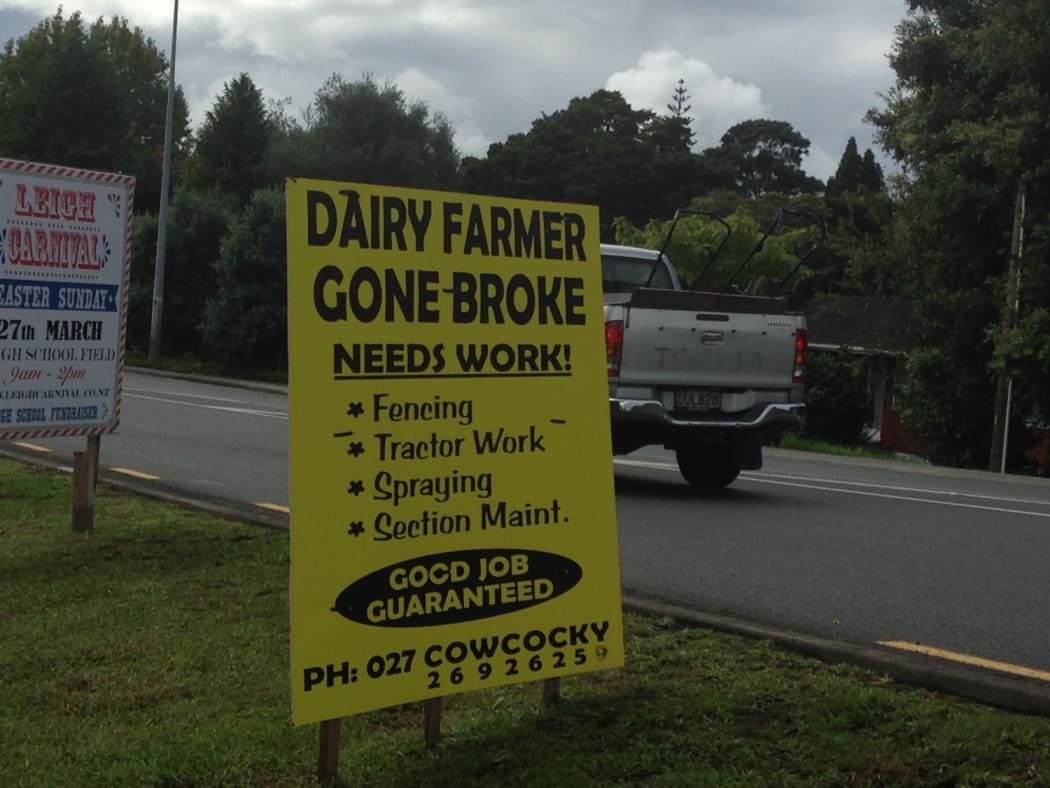 Broke Dairy Farmer Chris Lethbridge