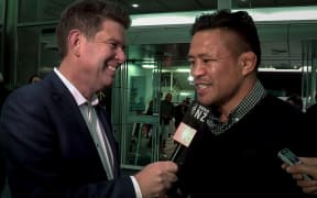 Keven Mealamu and John Campbell