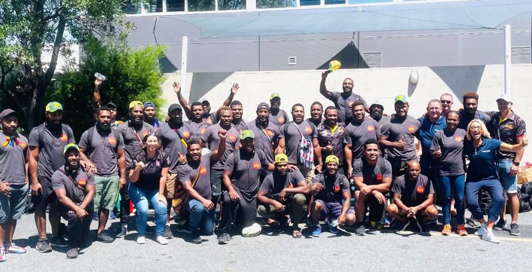 The PNG Hunters have arrived at their new home base on the Gold Coast.