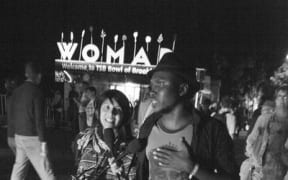 Songhoy Blues' Aliou Toure with Yadana Saw