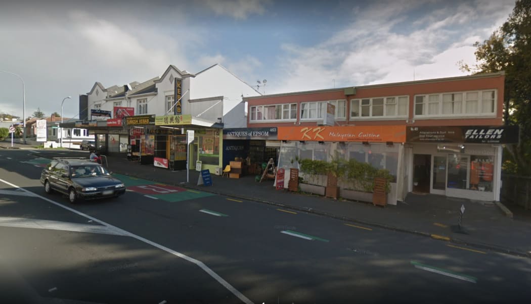 There have been two fires in two nights at the Vapebox store, in this block of Epsom shops.