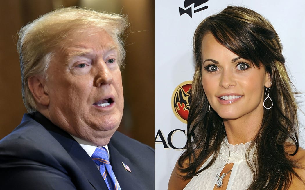 President Donald Trump and Playboy model Karen McDougal
