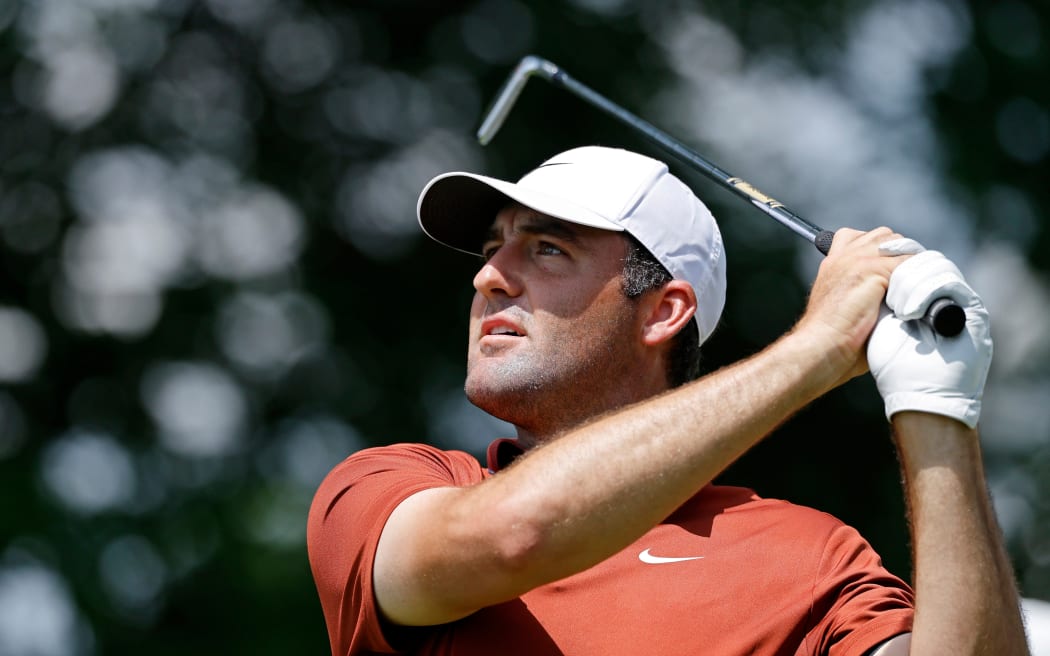 American golfer Scottie Scheffler.