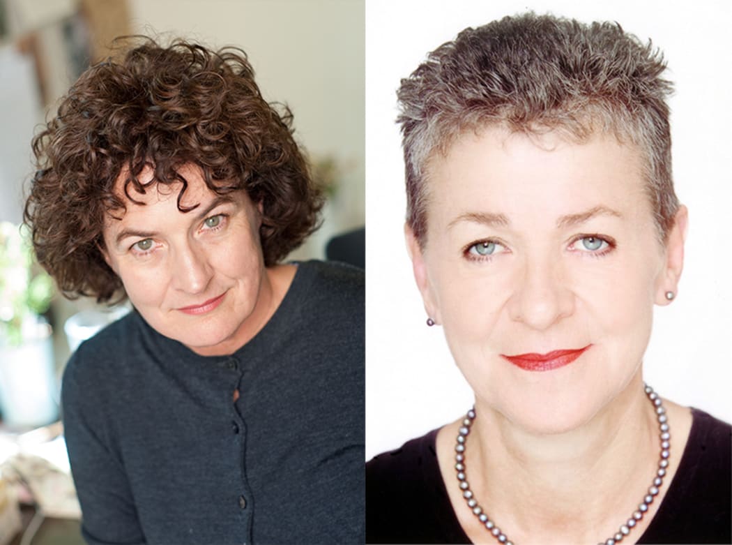 Kate de Goldi and Jane Waddell