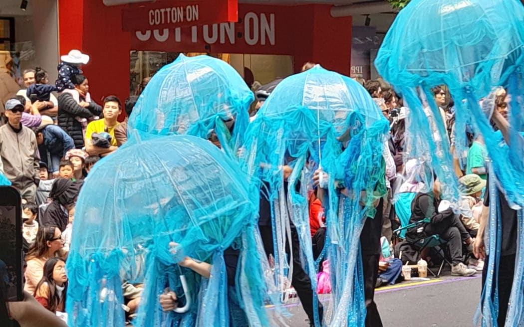 The crowds, and all the Christmas fun, came out for the Auckland Farmers Santa Parade, on Sunday 24 November, 2024.