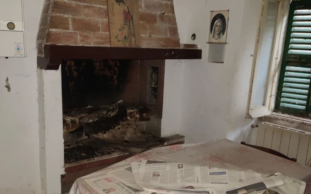 One-euro homes, like this one in Penne, are often still furnished with past occupants' belongings.