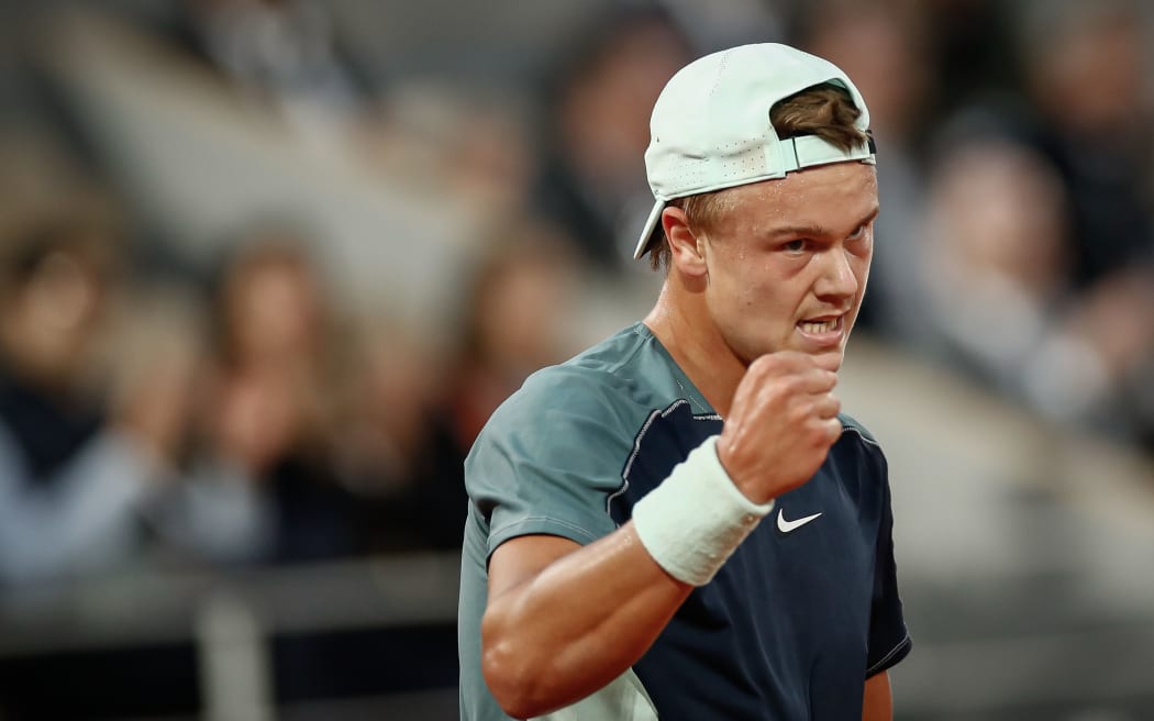 Danish tennis player Holger Rune.