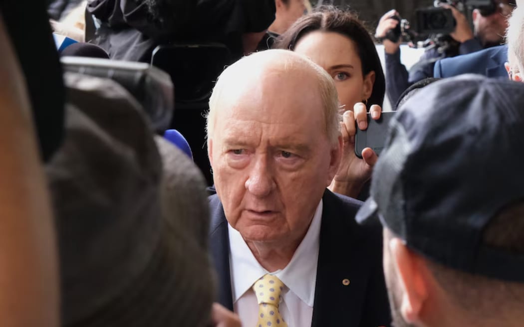 Broadcaster Alan Jones faces court in Sydney