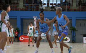 Fiji on the attack against the Cook Islands