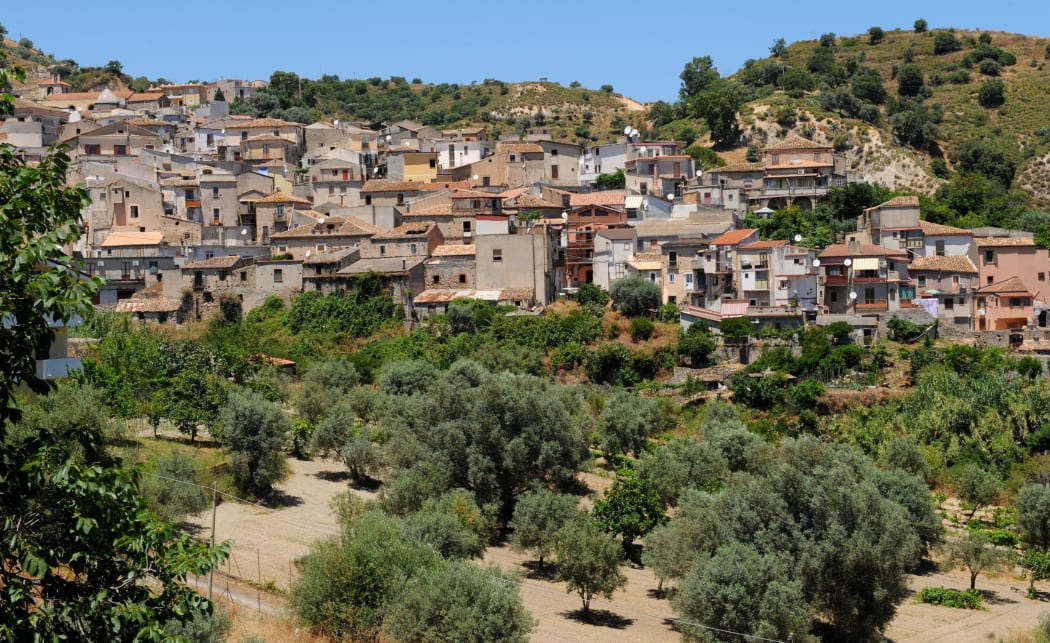 A general view of Riace, in the southern Italian region of Calabria