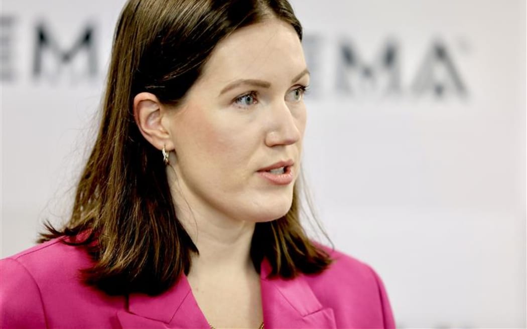 Workplace Relations Minister Brooke van Velden.