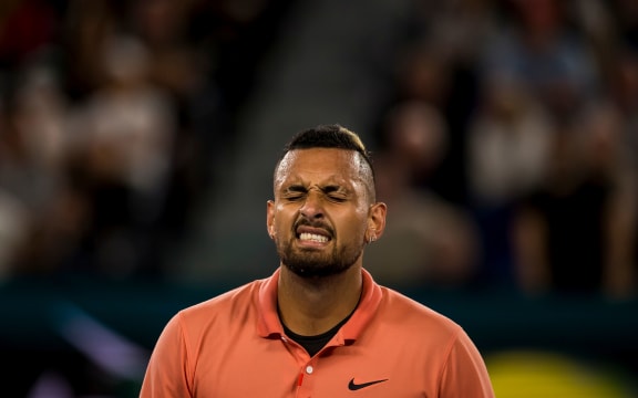 Nick Kyrgios of Australia.