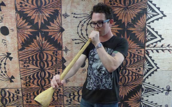 Instrument maker Liam Bowan