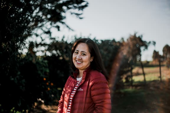 Grace Trinidad in Waipawa, Hawke's Bay.
