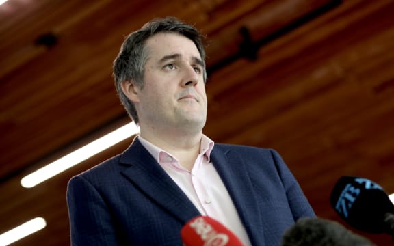 Minister of Housing Chris Bishop at an announcement about community housing providers on 26 November 2024.