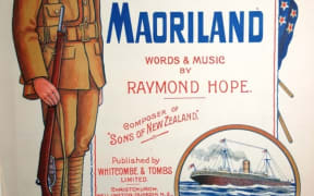 Goodbye Maoriland sheet music cover