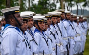 The Republic of Fiji Military Forces Naval Division held their parade on 24 July 2024 to mark their 49 Years of existence at the Togalevu Naval Base.
