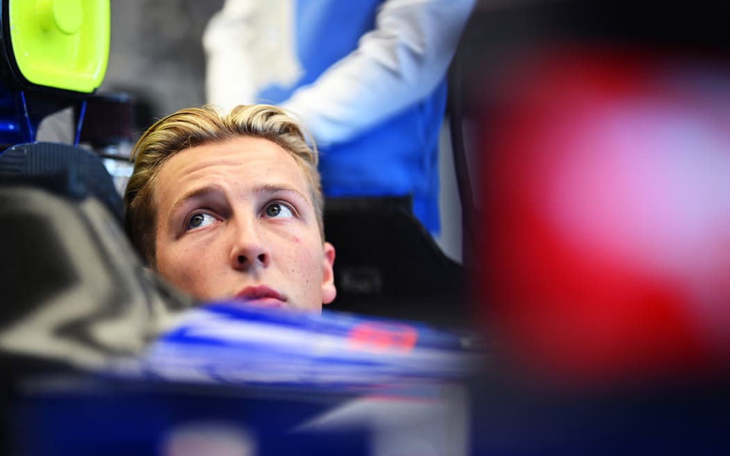 Liam Lawson of New Zealand ahead of the 2024 F1 Grand Prix of United States at Circuit of The Americas in Austin, Texas.